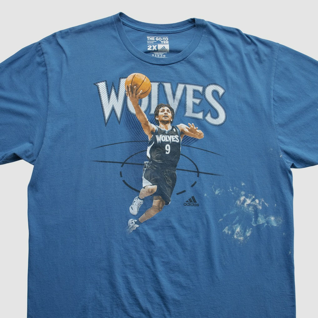 Blue Minnesota Timberwolves 2010s T-shirt | NBA