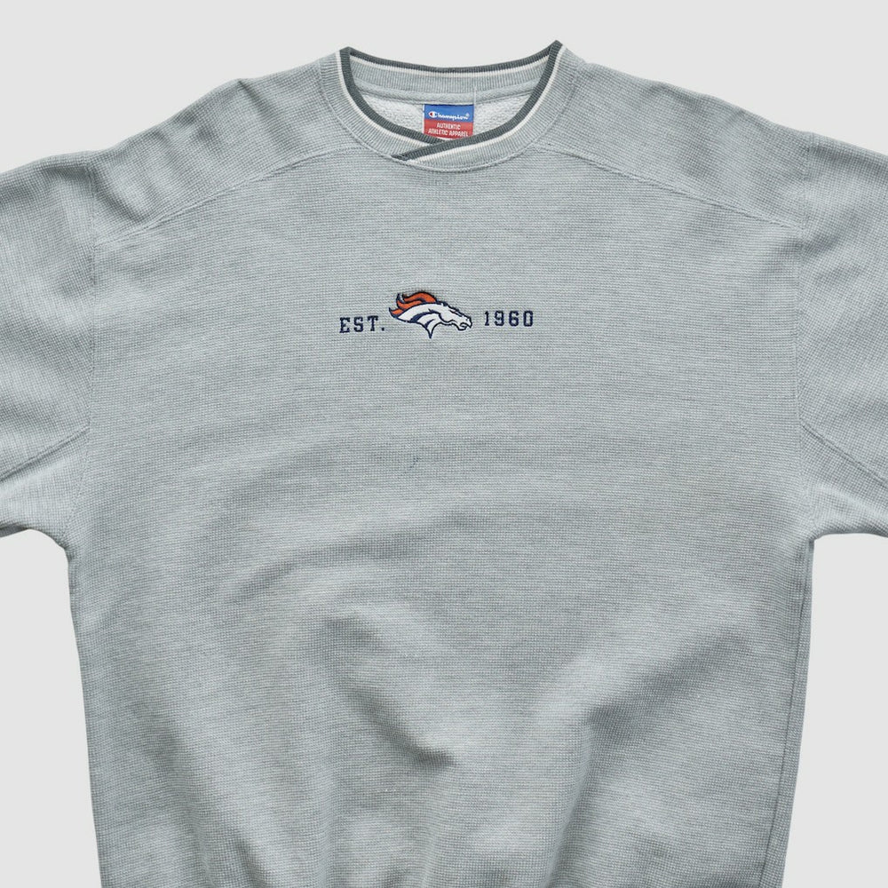 Denver Broncos Champion 2000s Pullover Sweatshirt | NFL New
