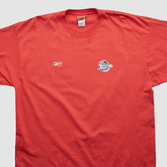 Red Detroit Pistons Reebok 2000s T-shirt sale | NBA