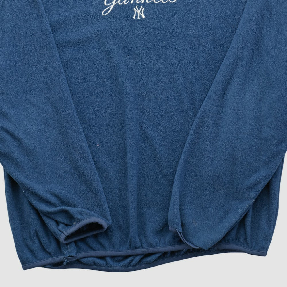 New York Yankees Lee Apparel 2000s Pullover Sweatshirt - MLB Pullover