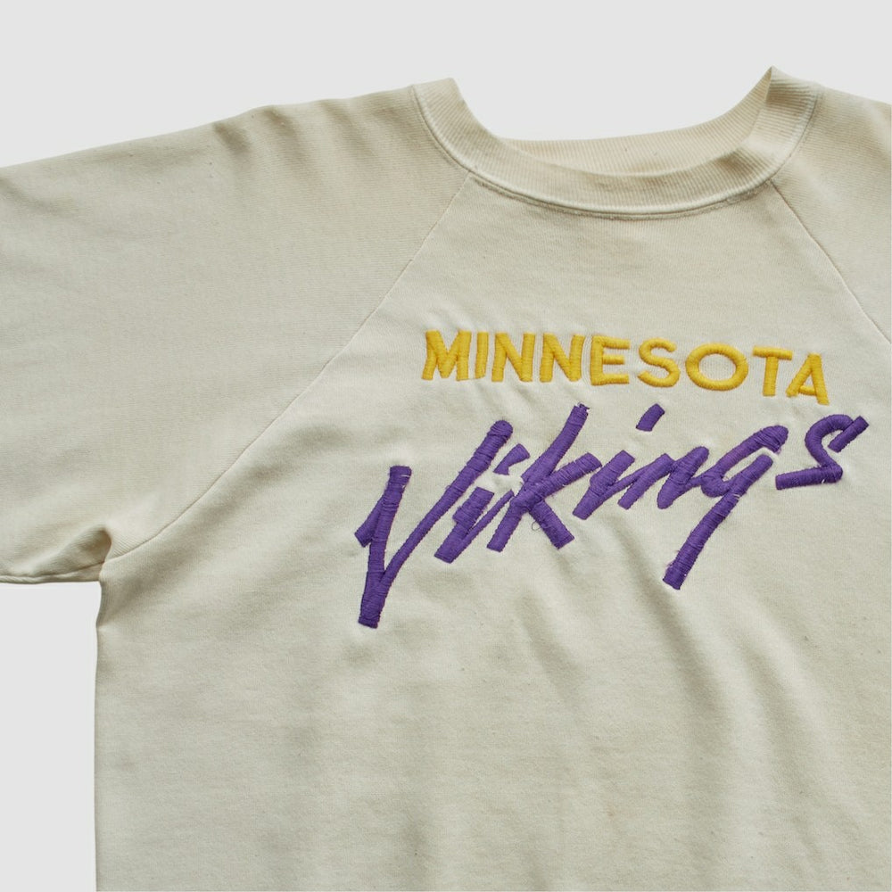 Minnesota Vikings Logo 7 80s Pullover Sweatshirt | NFL Near me