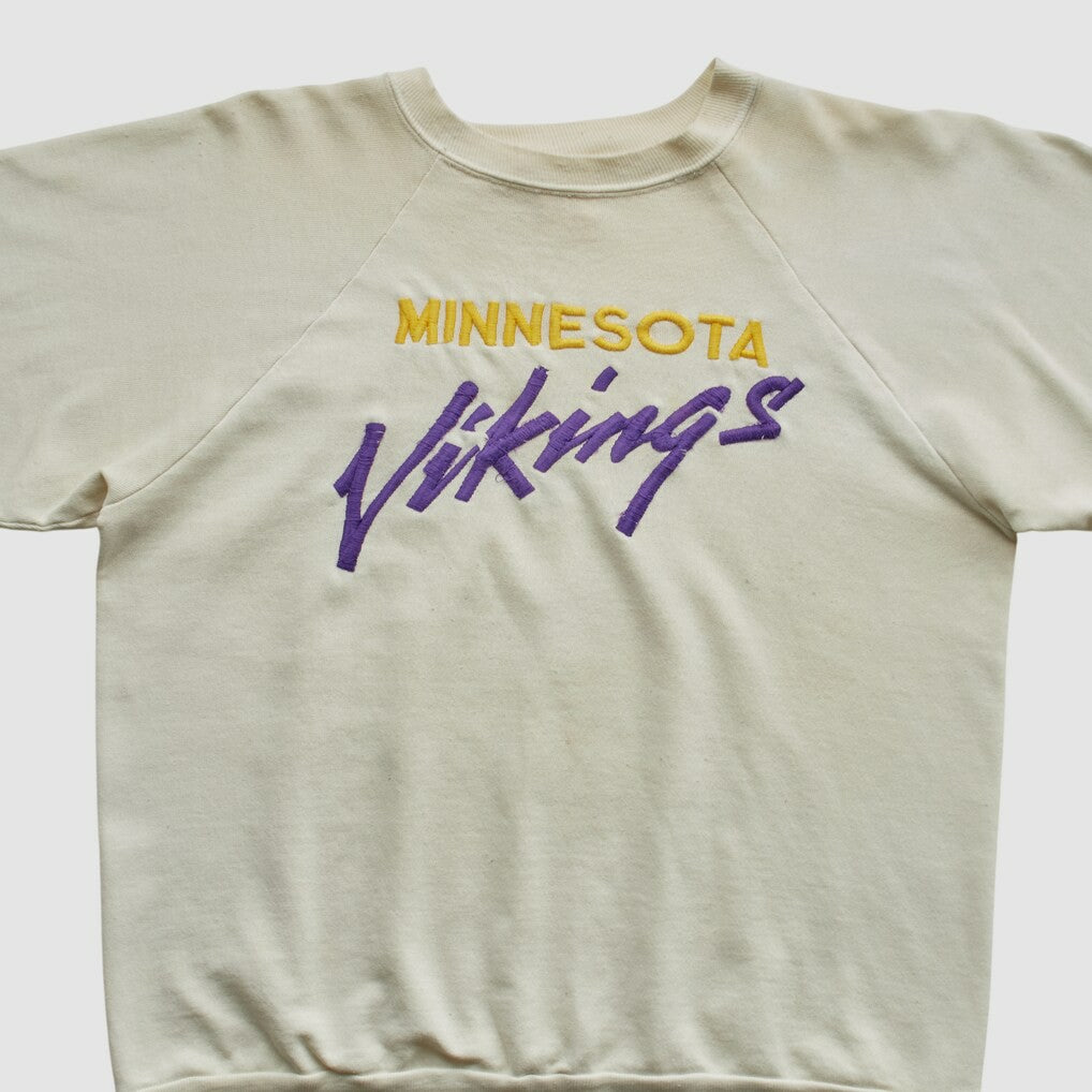 Minnesota Vikings Logo 7 80s Pullover Sweatshirt | NFL Near me