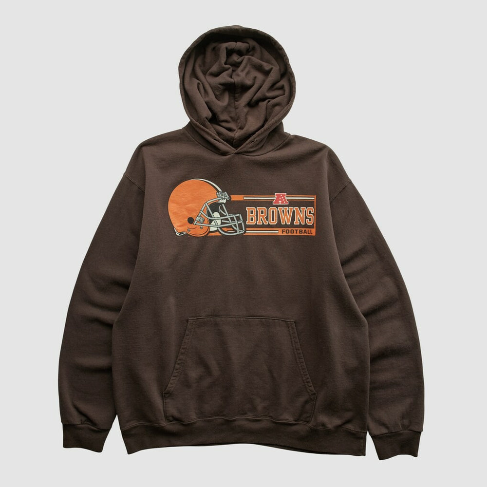 Cleveland Browns NFL 2000s Hooded Pullover Sweatshirt | NFL Outlet