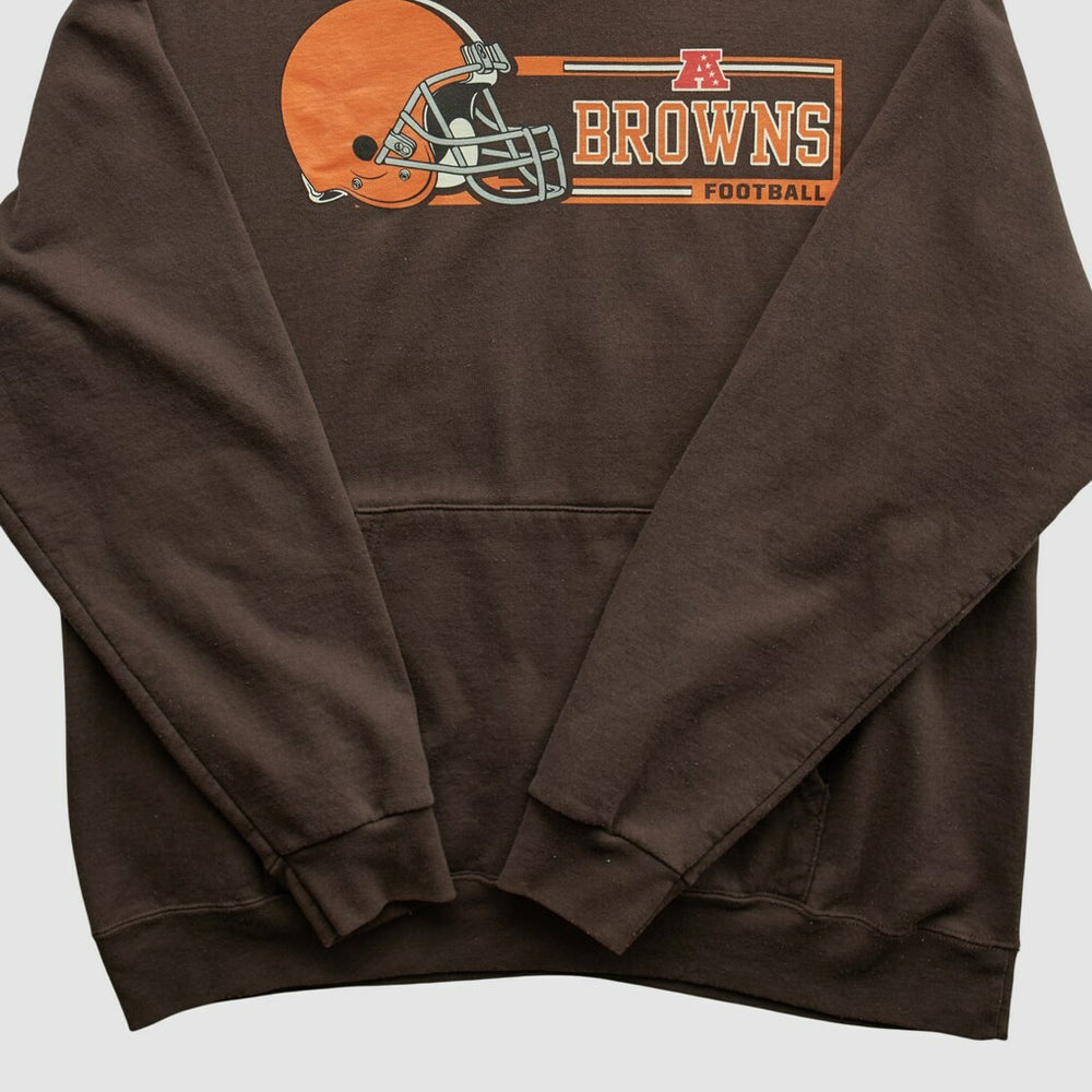 Cleveland Browns NFL 2000s Hooded Pullover Sweatshirt | NFL Outlet