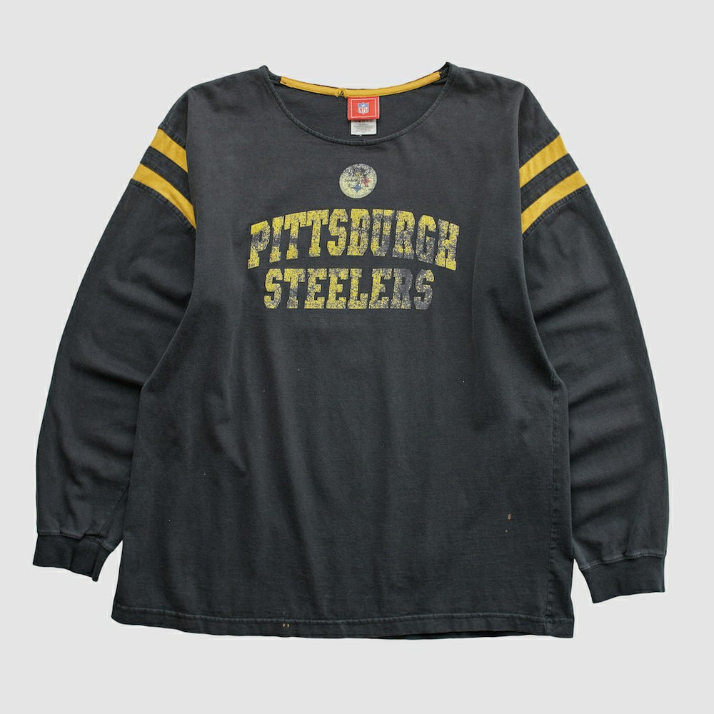 Pittsburgh Steelers NFL 2000s Long Sleeve T-shirt | NFL Discount