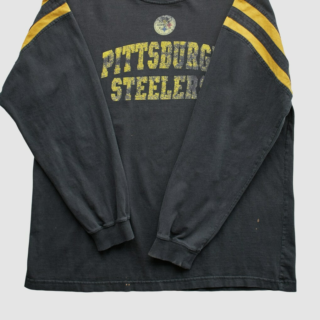 Pittsburgh Steelers NFL 2000s Long Sleeve T-shirt | NFL Discount