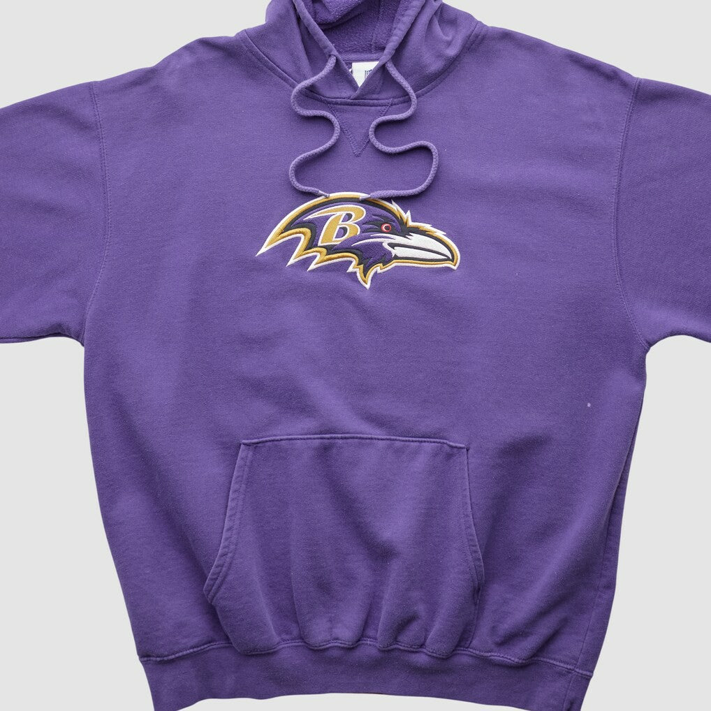Baltimore Ravens NFL 2000s Hooded Pullover Sweatshirt | NFL Outlet