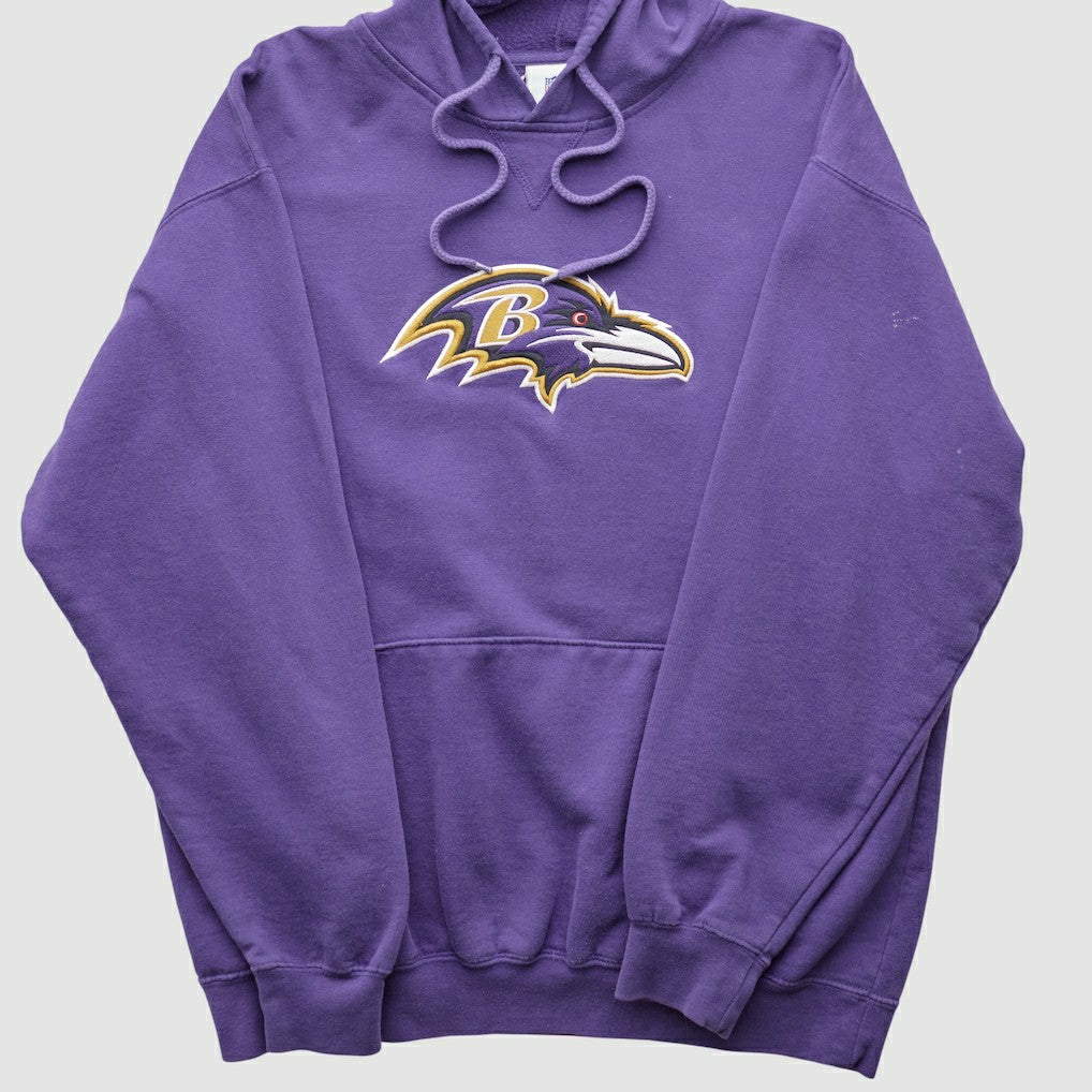 Baltimore Ravens NFL 2000s Hooded Pullover Sweatshirt | NFL Outlet