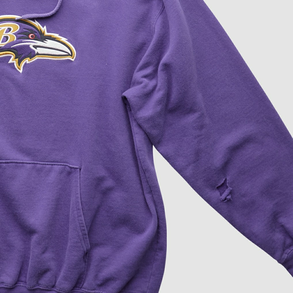 Baltimore Ravens NFL 2000s Hooded Pullover Sweatshirt | NFL Outlet