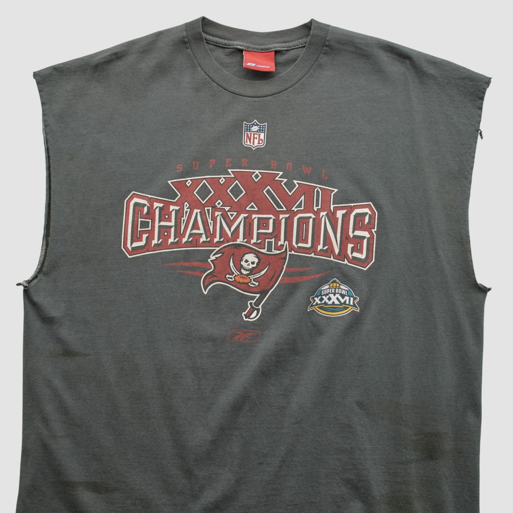 Tampa Bay Buccaneers Super Bowl XXXVII Reebok 2003 T-shirt | NFL New