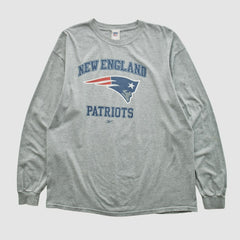 New England Patriots NFL 2000s Long Sleeve T-shirt | NFL Discount