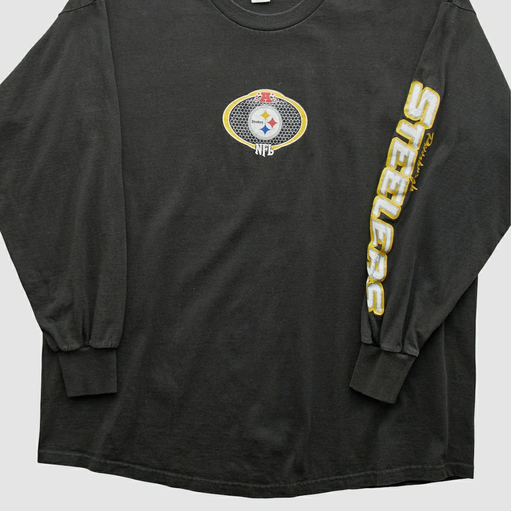 Pittsburgh Steelers NFL 2000s Long Sleeve T-shirt | NFL New