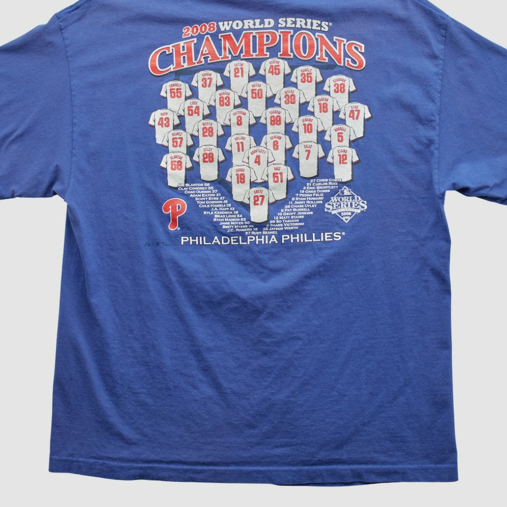 World Series Champions Majestic 2008 T-shirt - MLB T-shirts