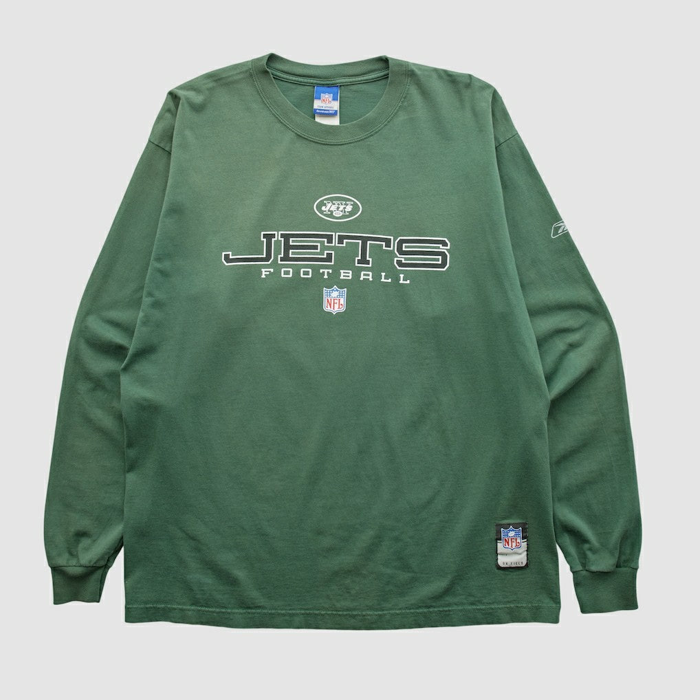 New York Jets Reebok 2000s Long Sleeve T-shirt | NFL On sale