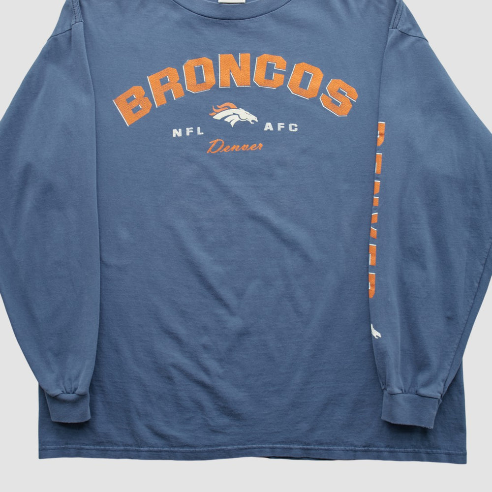 Denver Broncos NFL 2000s Long Sleeve T-shirt | NFL Discount
