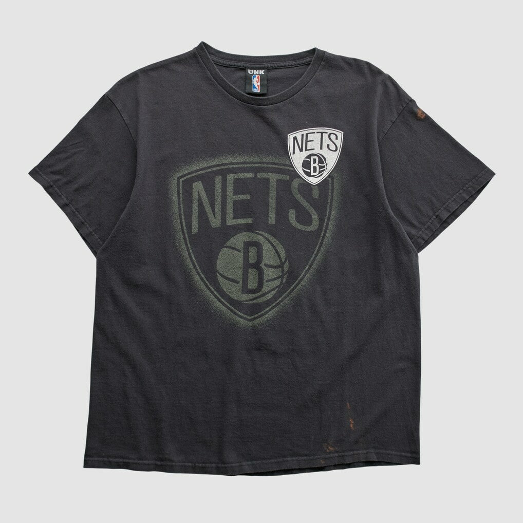 Black Brooklyn Nets UNK 2010s T-shirt | NBA