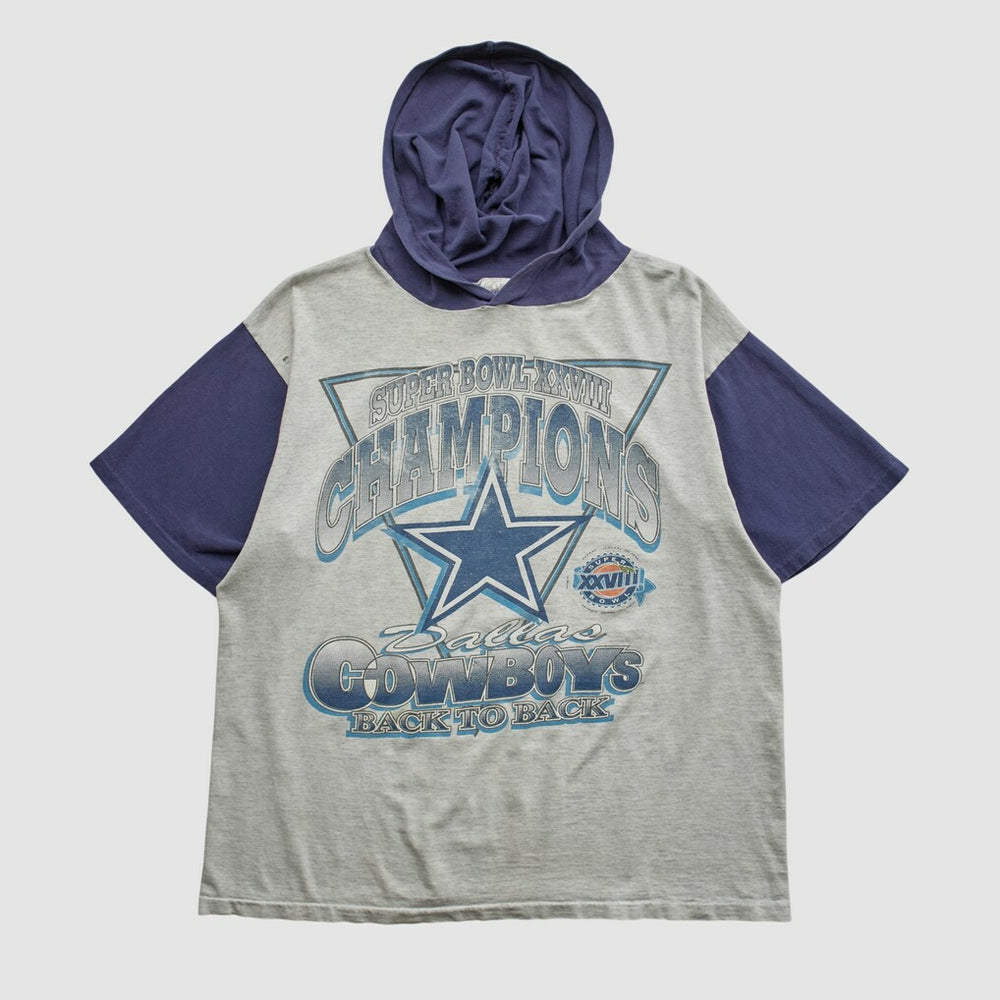 Dallas Cowboys Super Bowl XXVIII Mendez Sportswear 1994 Hooded T-shirt | NFL Outlet