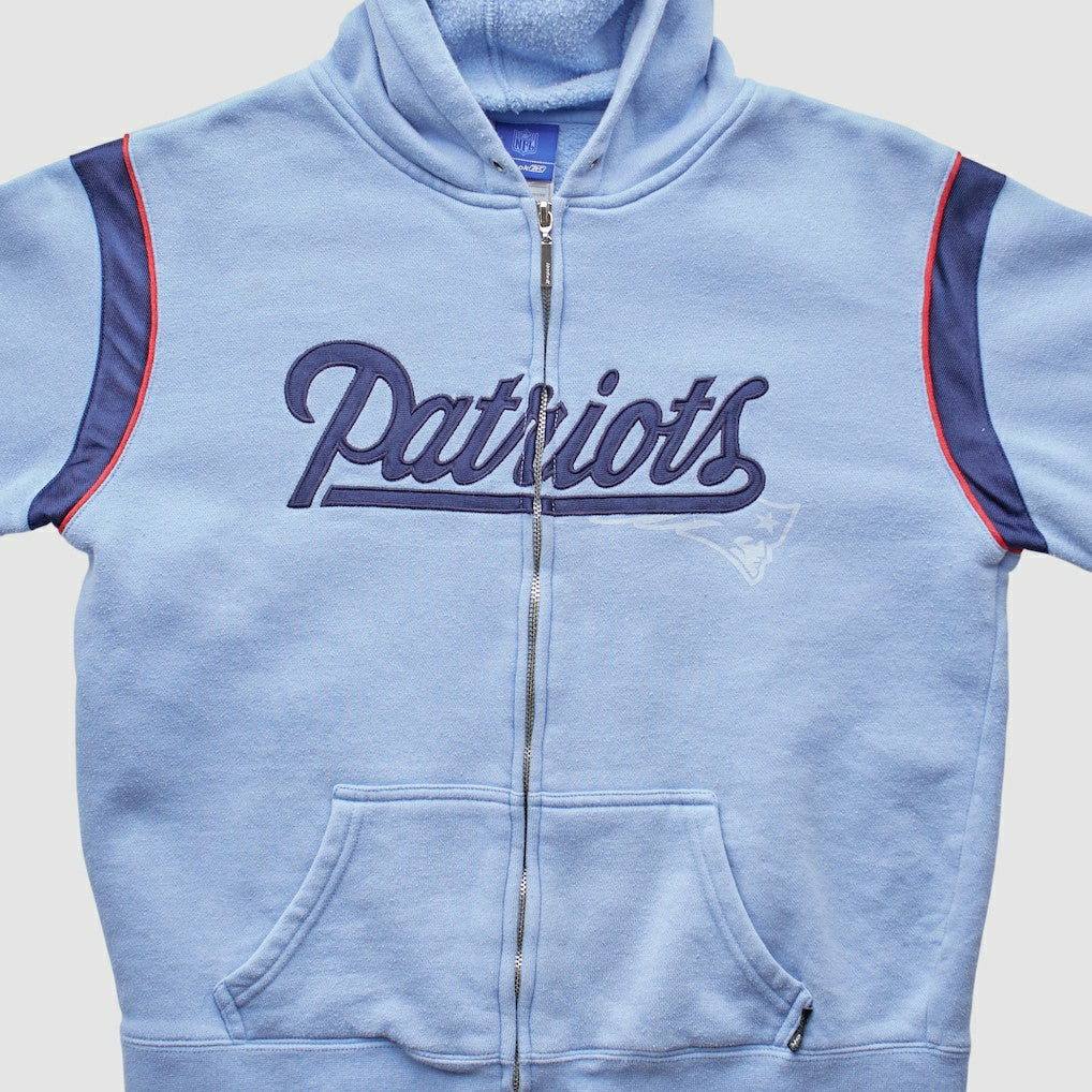 New England Patriots Reebok 2000s Hooded Full Zip Sweatshirt | NFL On sale