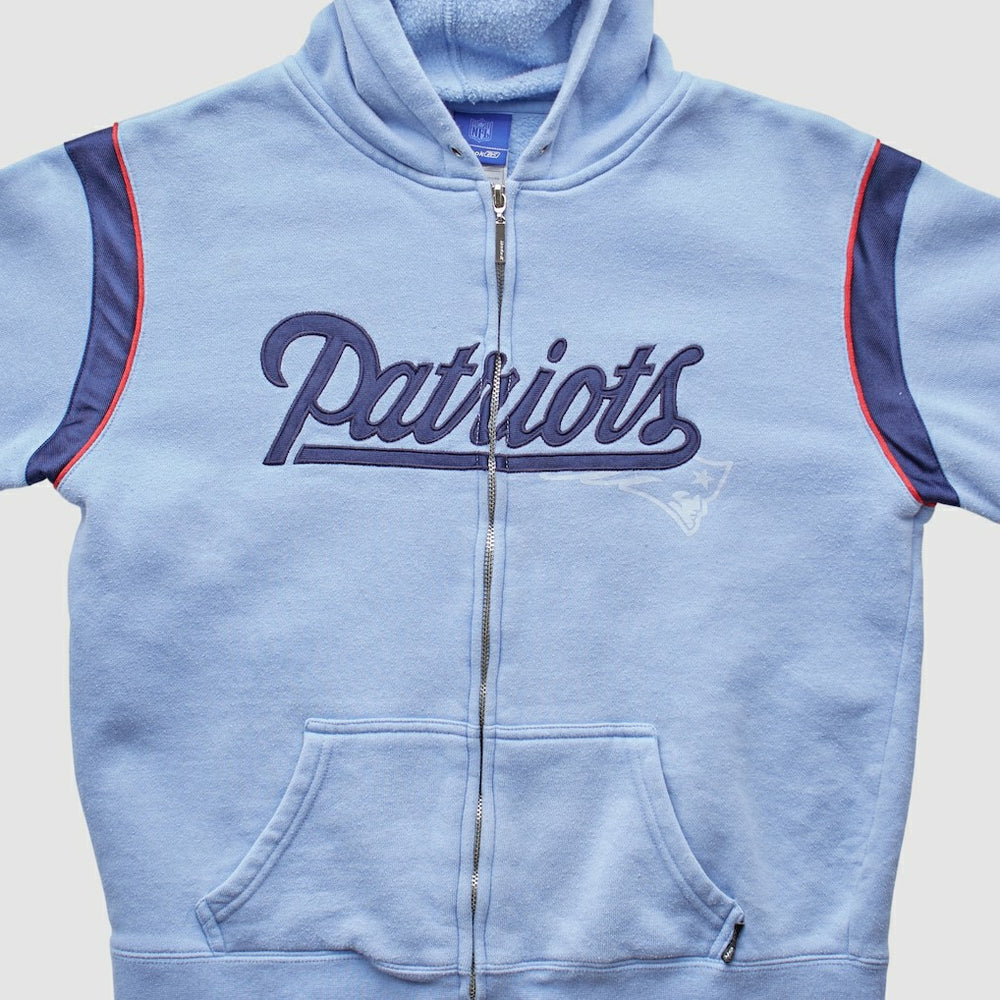 New England Patriots Reebok 2000s Hooded Full Zip Sweatshirt | NFL On sale