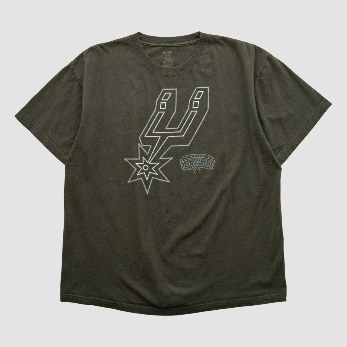 Black San Antonio Spurs NBA 2000s T-shirt | NBA