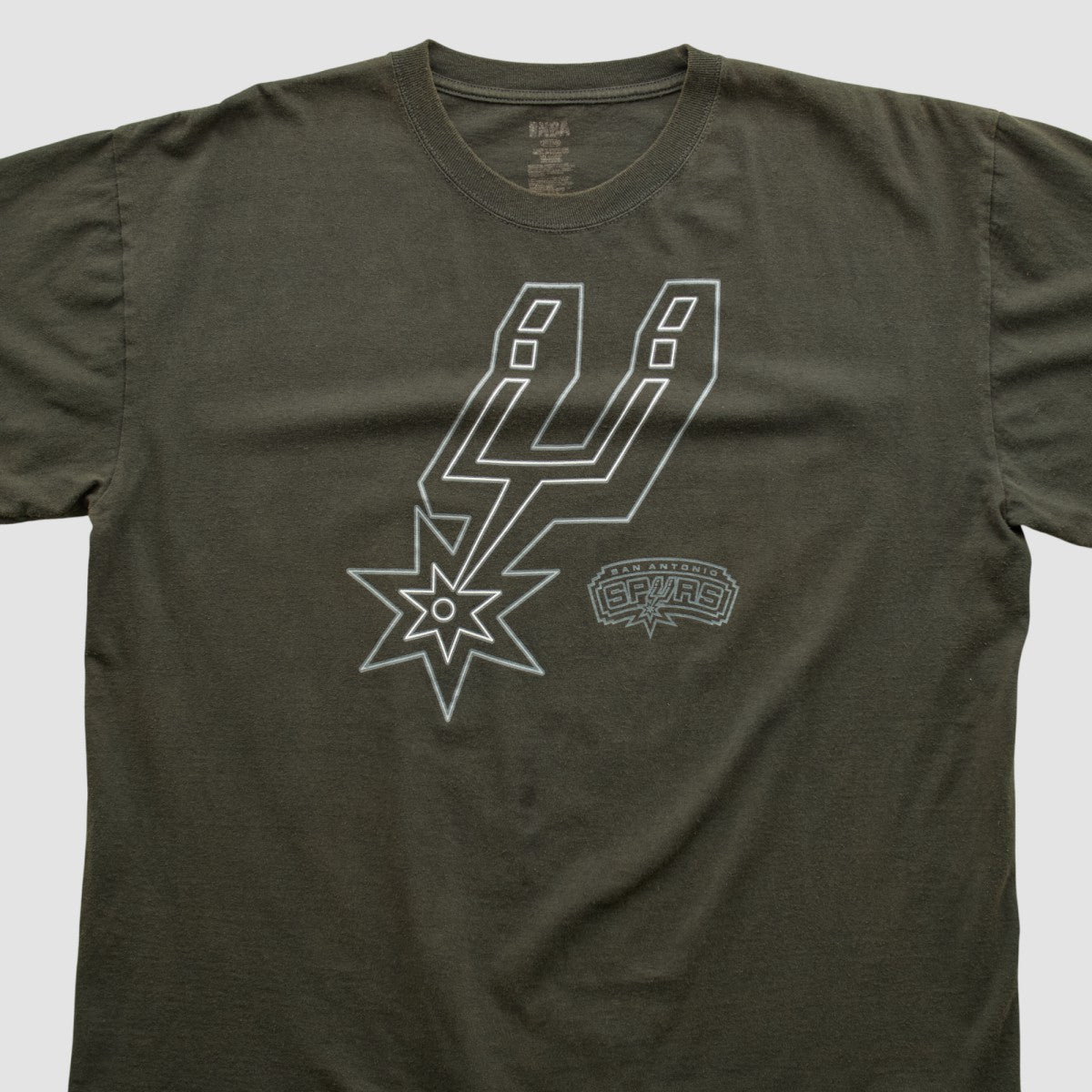 Black San Antonio Spurs NBA 2000s T-shirt | NBA