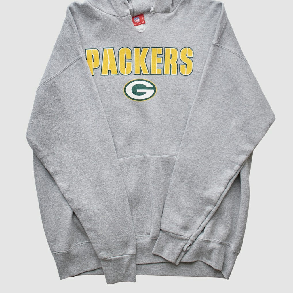 Green Bay Packers NFL 2000s Hooded Pullover Sweatshirt | NFL New