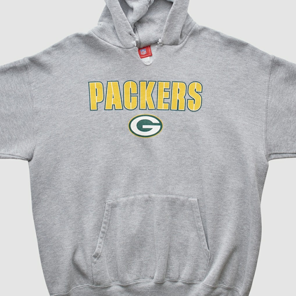 Green Bay Packers NFL 2000s Hooded Pullover Sweatshirt | NFL New