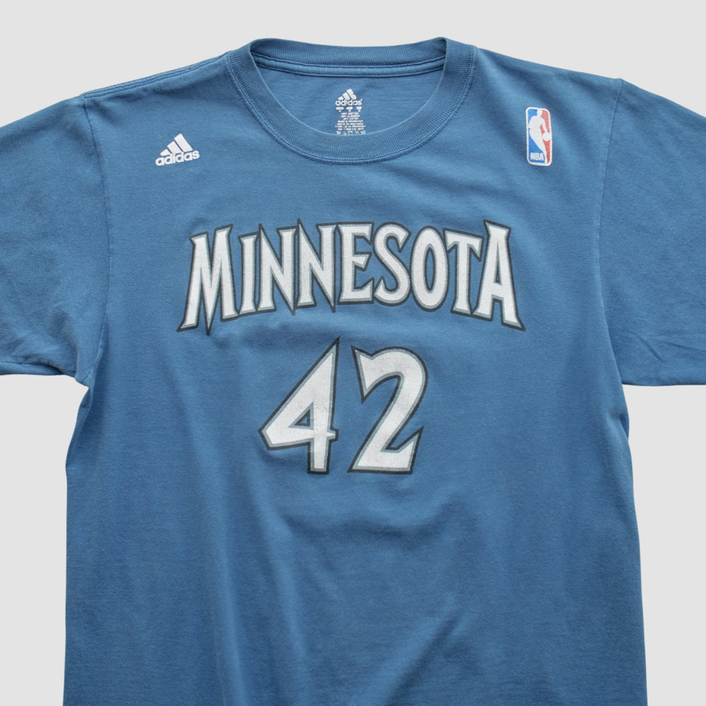 Blue Minnesota Timberwolves 2010s T-shirt | NBA