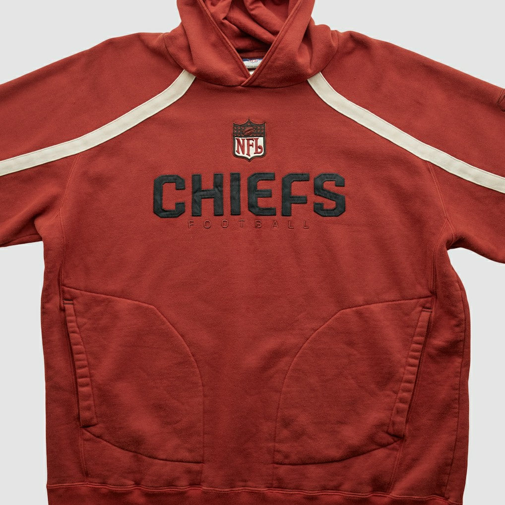 Kansas City Chiefs Reebok 2000s Hooded Pullover Sweatshirt | NFL Discount