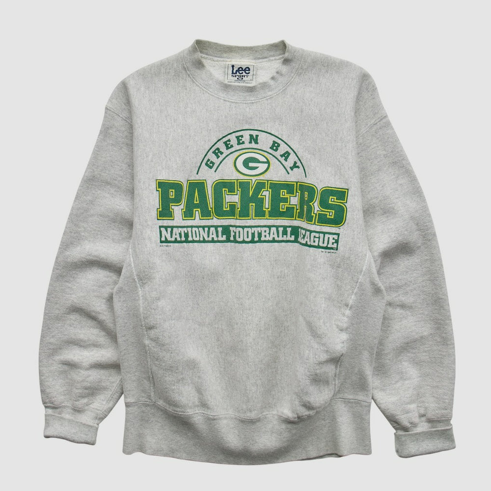 Green Bay Packers Lee Sport 90s Pullover Sweatshirt | NFL Hot
