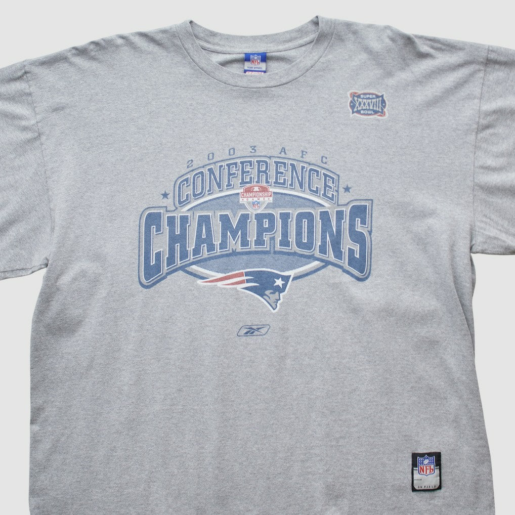 New England Patriots Reebok 2003 Long Sleeve T-shirt | NFL Outlet
