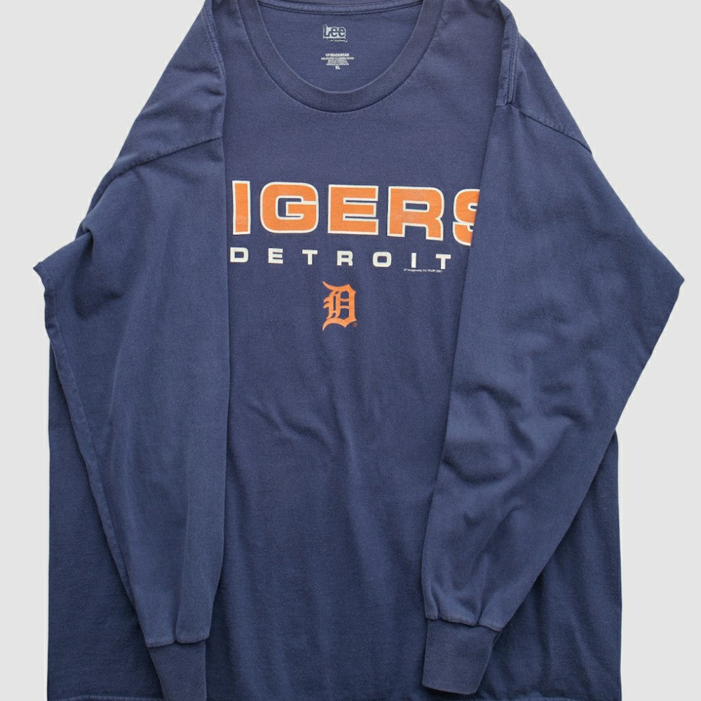 Detroit Tigers Lee Sport 2000s Long Sleeve T-shirt - MLB T-shirts