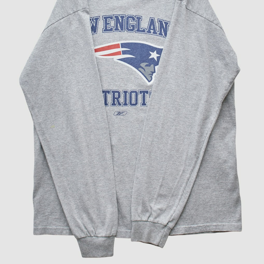 New England Patriots Reebok 2000s Long Sleeve T-shirt | NFL On sale