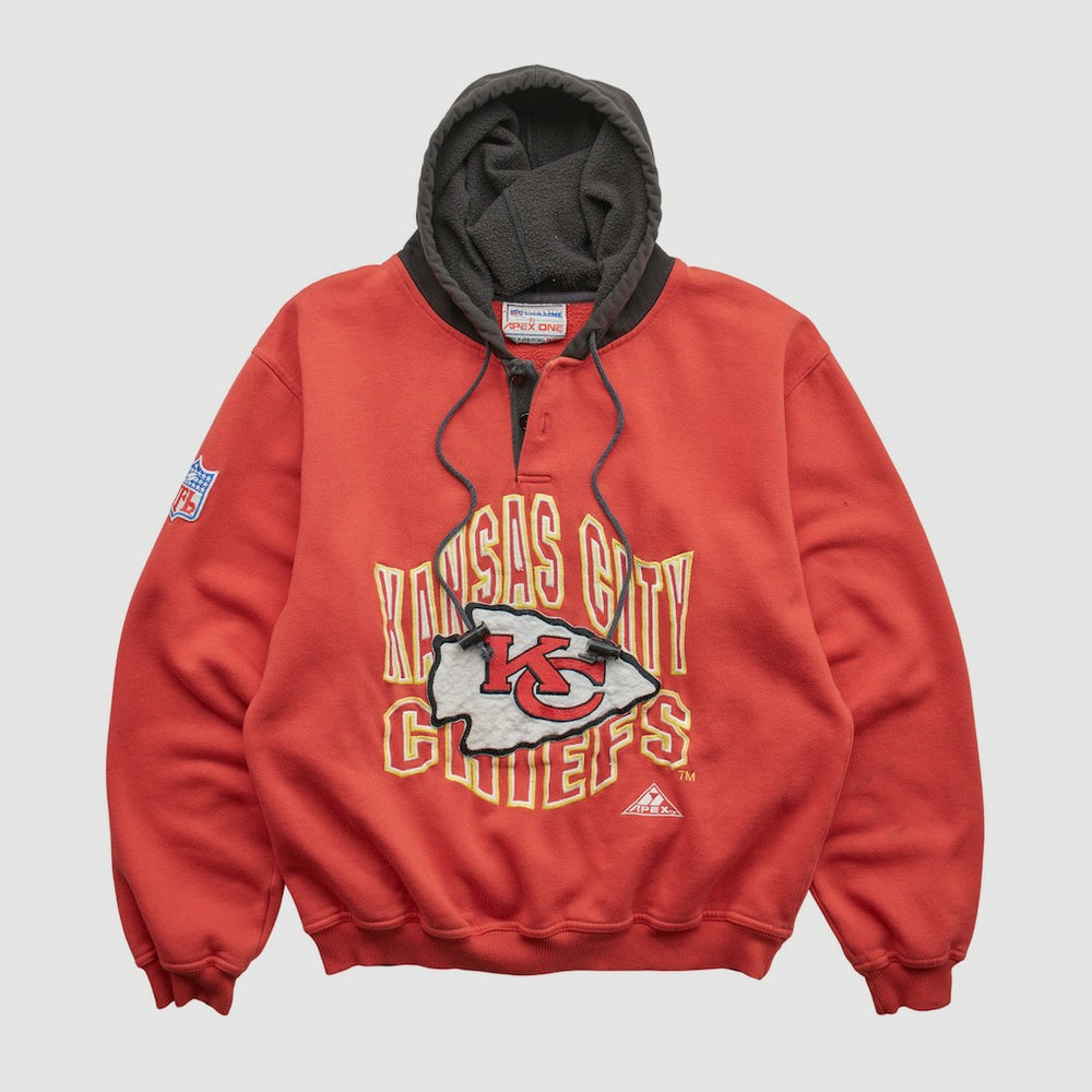 Kansas City Chiefs Pro Line 90s Hooded Pullover Sweatshirt | NFL Discount