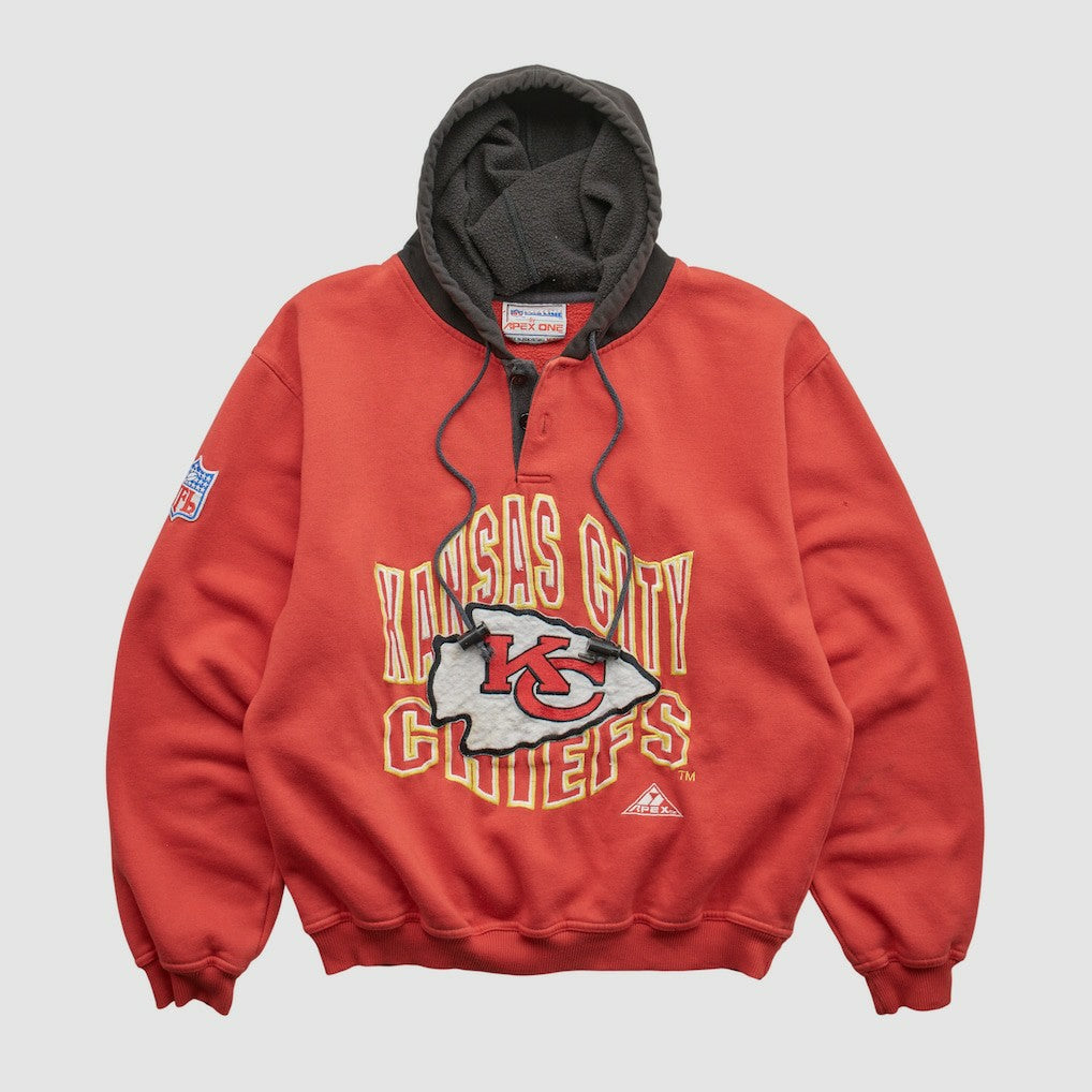 Kansas City Chiefs Pro Line 90s Hooded Pullover Sweatshirt | NFL Discount