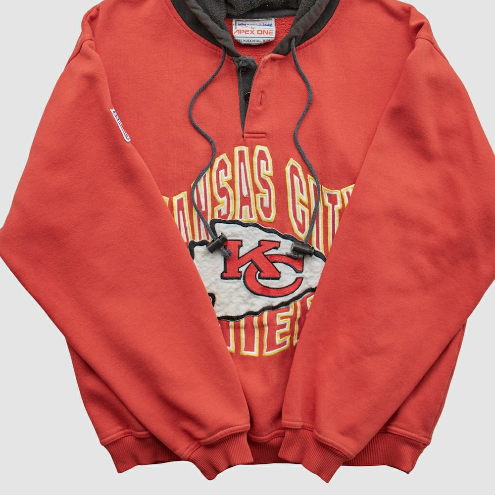 Kansas City Chiefs Pro Line 90s Hooded Pullover Sweatshirt | NFL Discount