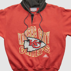 Kansas City Chiefs Pro Line 90s Hooded Pullover Sweatshirt | NFL Discount