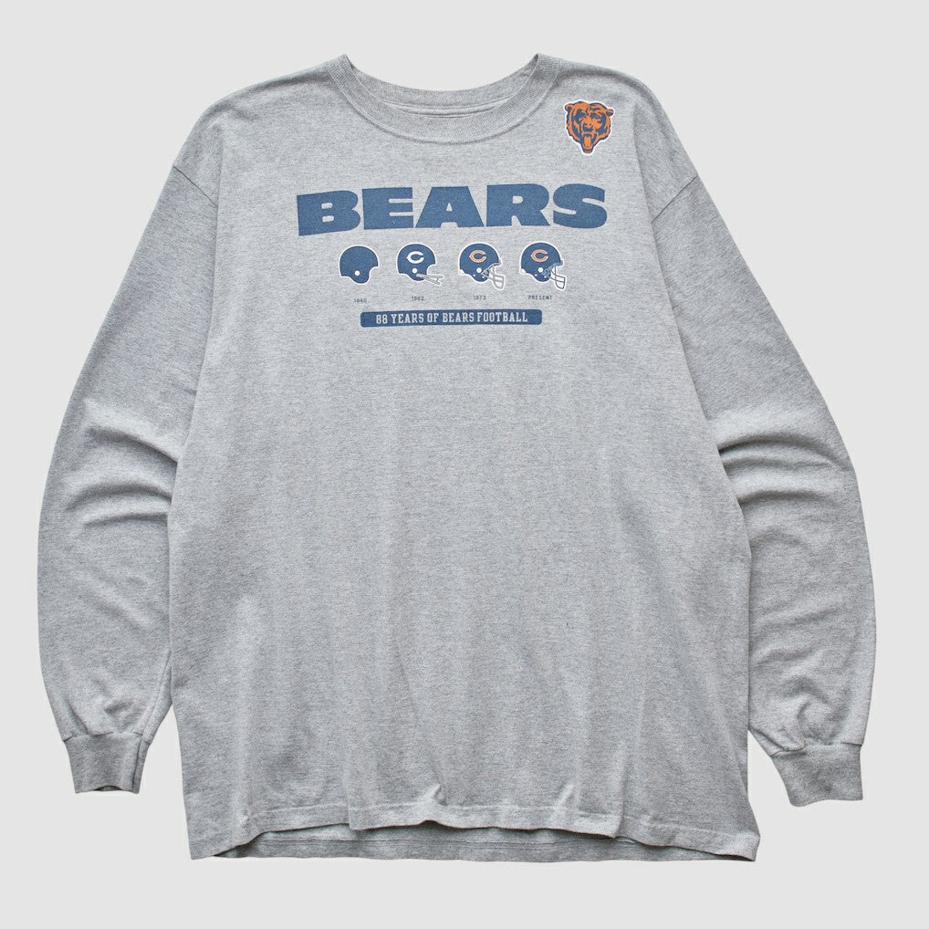 Chicago Bears Reebok 2000s Long Sleeve T-shirt | NFL New