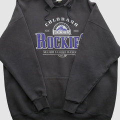 Colorado Rockies 2007 Hooded Pullover Sweatshirt - MLB Pullover