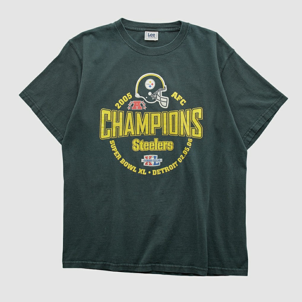 Pittsburgh Steelers AFC Champions Lee Sport 2005 T-shirt | NFL US