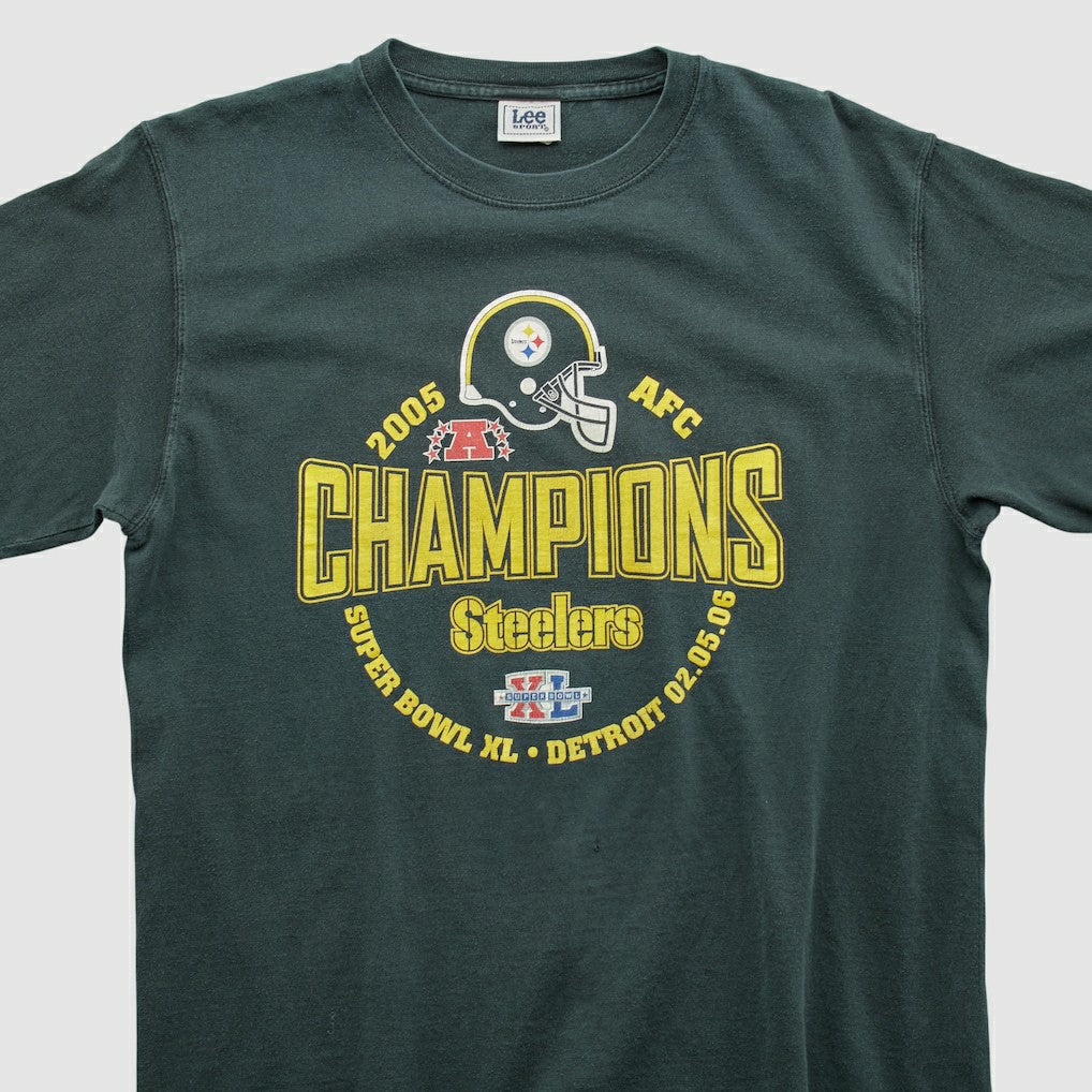 Pittsburgh Steelers AFC Champions Lee Sport 2005 T-shirt | NFL US