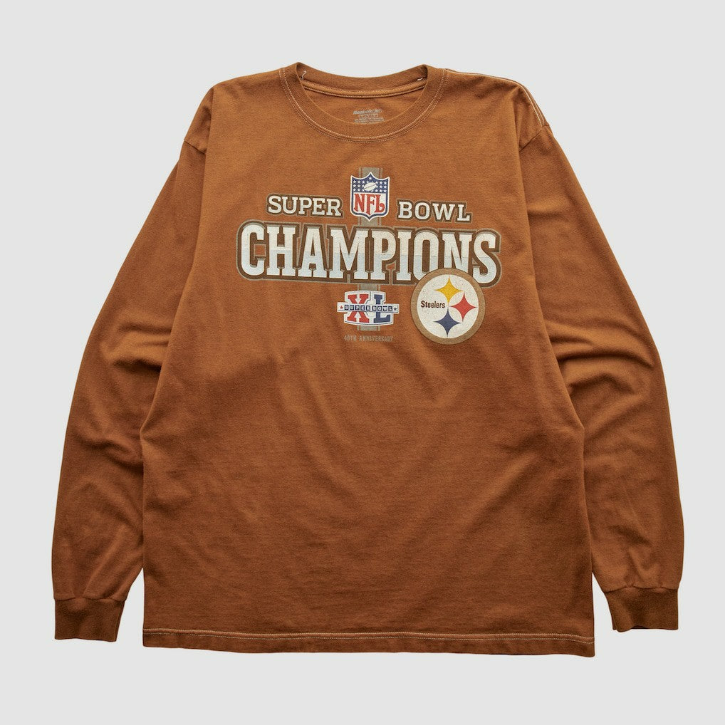 Pittsburgh Steelers Super Bowl Champions Reebok 2006 Long Sleeve T-shirt | NFL Outlet