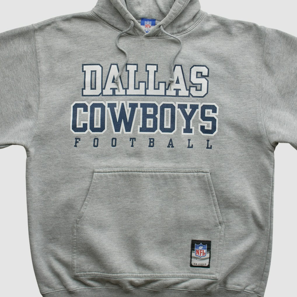 Dallas Cowboys Reebok 2000s Hooded Pullover Sweatshirt | NFL Hot
