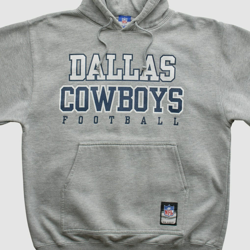 Dallas Cowboys Reebok 2000s Hooded Pullover Sweatshirt | NFL Hot