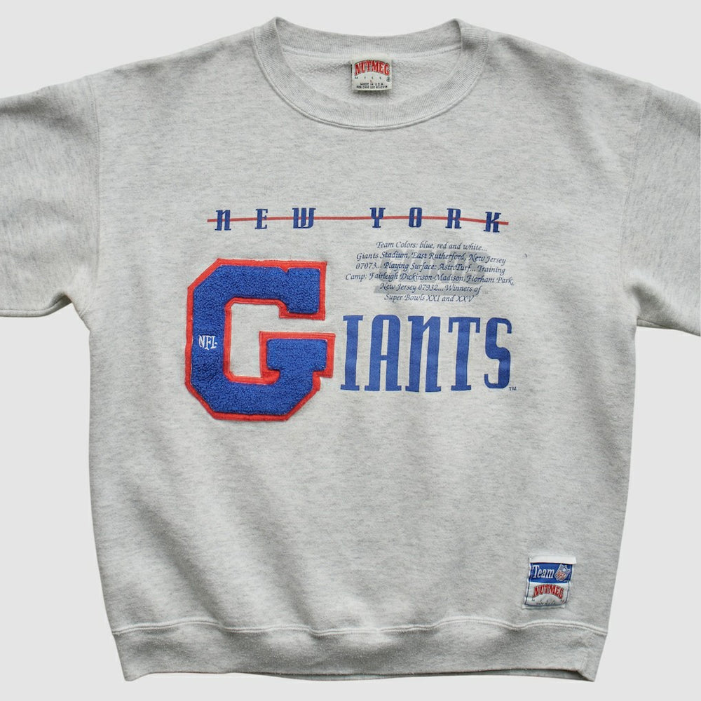 New York Giants Nutmeg Mills 90s Sweatshirt | NFL On sale