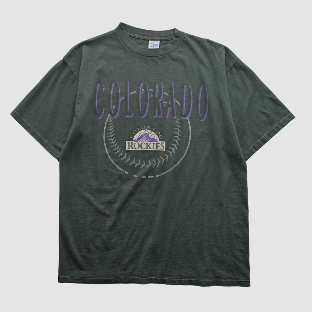 Colorado Rockies Salem Sportswear 90s T-shirt - MLB T-shirts