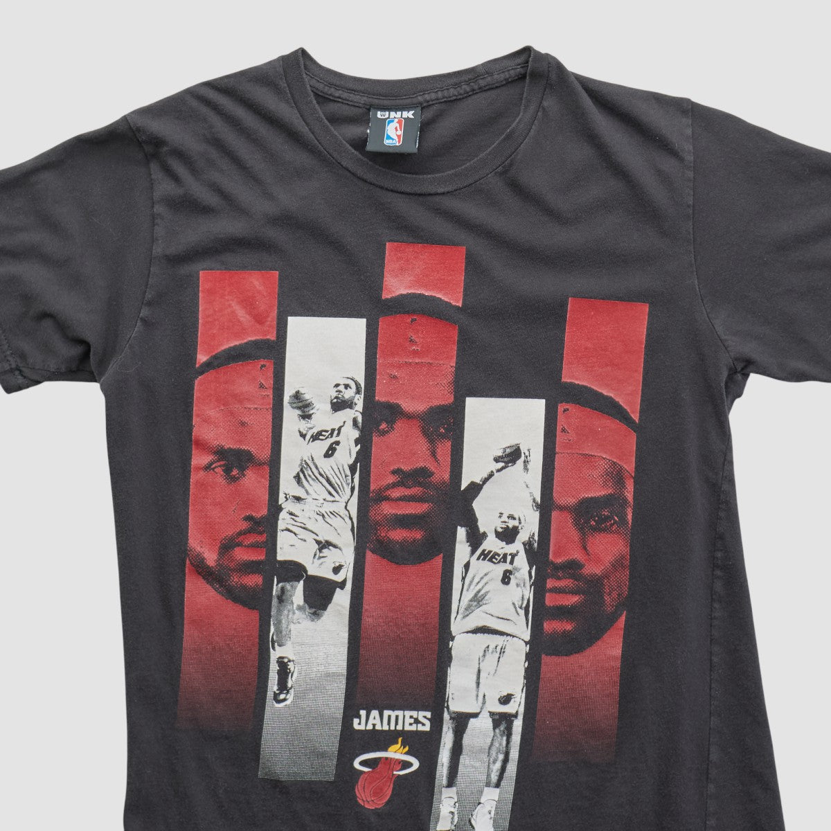 Black Miami Heat UNK 2010s T-shirt | NBA