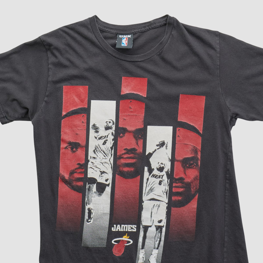 Black Miami Heat UNK 2010s T-shirt | NBA