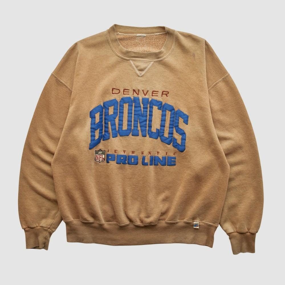 Denver Broncos 90s Pullover Sweatshirt | NFL On sale
