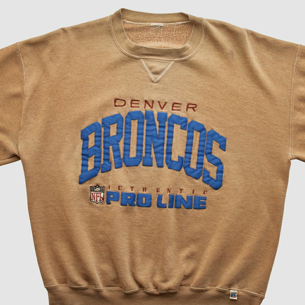 Denver Broncos 90s Pullover Sweatshirt | NFL On sale